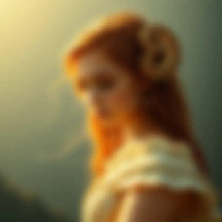 Symbolic representation of the Aquarius zodiac sign