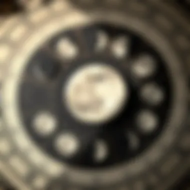 Astrology and the Moon Astrological chart depicting moon influences