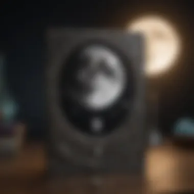 Lunar Phases and Their Connection to Tarot An artistic representation of lunar phases, illustrating the connection to tarot.