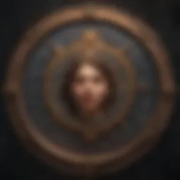 Celestial chart depicting astrological alignment at birth