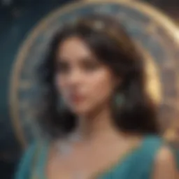 Astrological chart showcasing Pisces