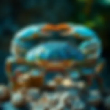 Illustration of Cancer, showcasing its nurturing and intuitive qualities, represented by the crab.