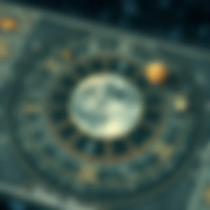 Astrological Chart and Planetary Influence Astrological chart depicting the impact of planets