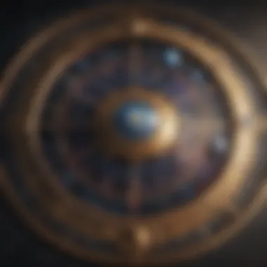 Celestial Map of Astrology A celestial map depicting the interplay of planets and signs