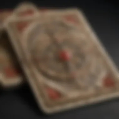 Antique Fortune Cards A collection of antique fortune cards showcasing their intricate designs.