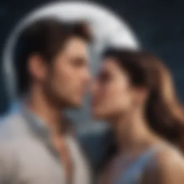 The Influence of Moon Signs on Relationships Illustration of moon signs influencing relationships