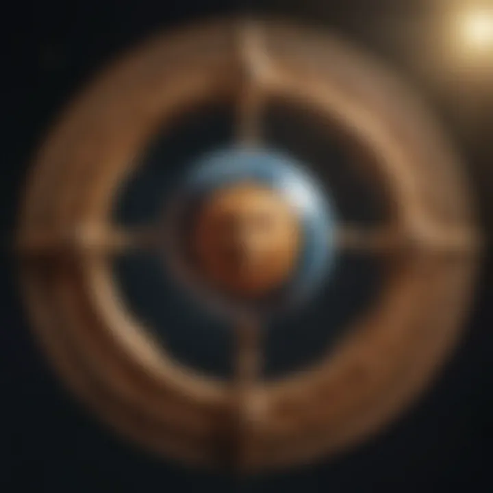 Graphic showing the interaction of ascendant signs with sun and moon signs