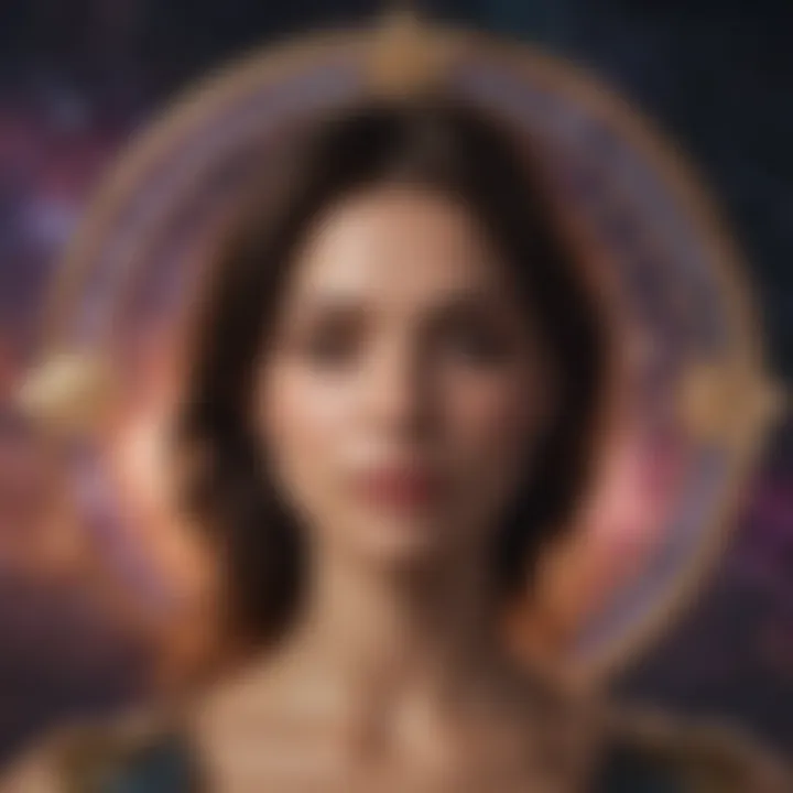 Cosmic connections in an astrological chart