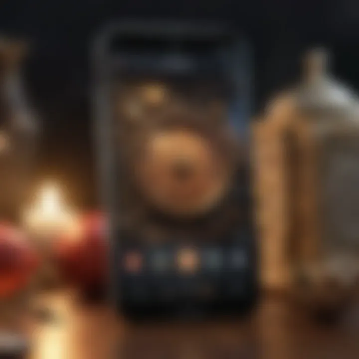 Screenshot of a Kundli app interface showcasing features