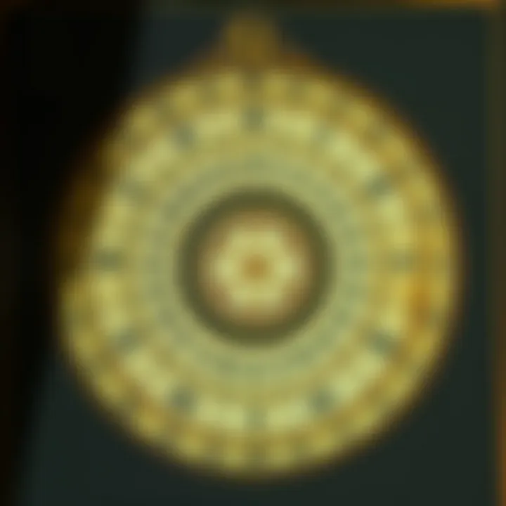 Numerology chart showing calculations of life path numbers