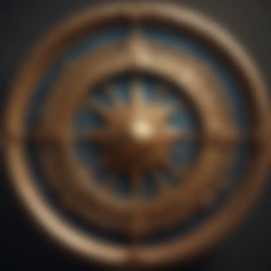 Astrological symbols representing the March zodiac sign