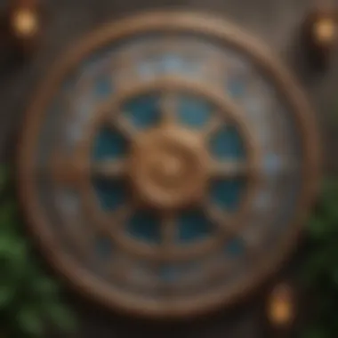 Exploring the Twelve Astrological Houses A detailed representation of the twelve astrological houses in a natal chart.