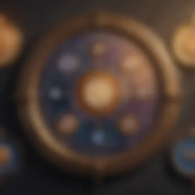 Zodiac Signs and Their Connection to Houses Illustration of the relationship between zodiac signs and natal chart houses.