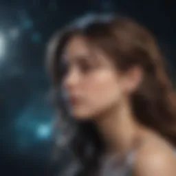 Artistic representation of the Pisces constellation