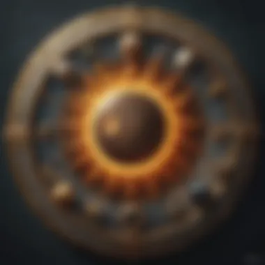 Astrological chart displaying Sun, Moon, and Rising sign placements