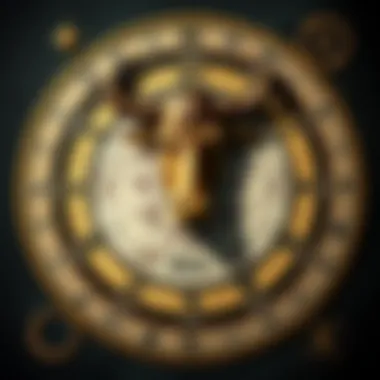 Astrological chart featuring Taurus influences