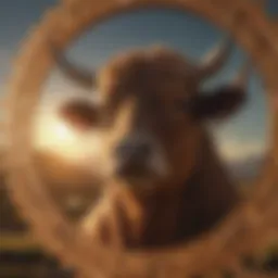 Symbolic representation of Taurus Sun traits