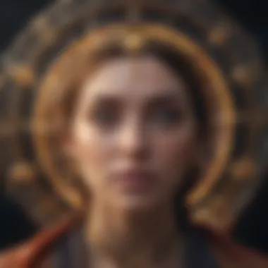 Connection Between Astrology and Psychic Insights A symbolic illustration connecting astrology and psychic insights.