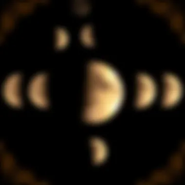 Lunar Phases and Their Emotional Influence Illustration of lunar phases and emotional influence