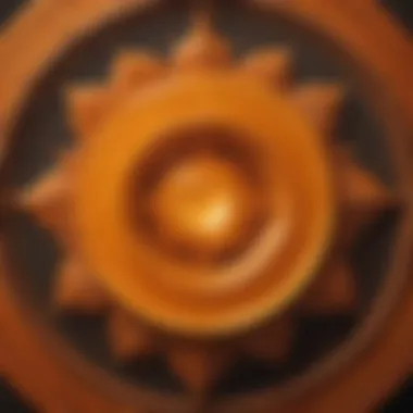 The Essence of the Orange Chakra Visualization of the orange chakra symbolizing creativity and emotional balance