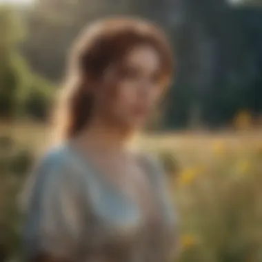 Virgo and Nature A serene landscape representing Virgo's connection to nature