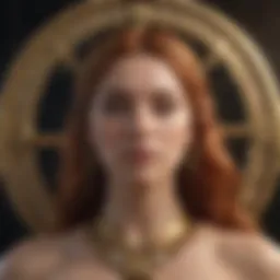 Symbol representing the Virgo zodiac sign