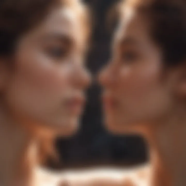 Symbolic representation of love and relationships