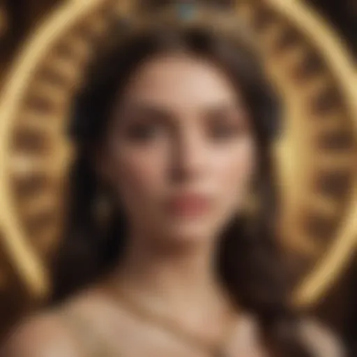 Symbolic representation of the zodiac sign Virgo