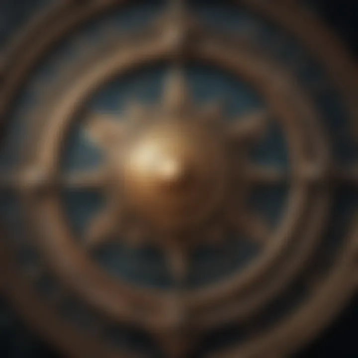 An illustration of the zodiac wheel with planetary influences