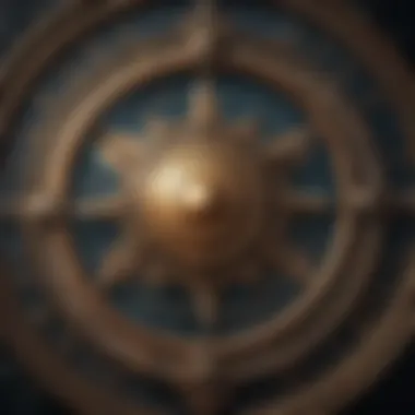 The Zodiac Wheel and Planetary Influences An illustration of the zodiac wheel with planetary influences