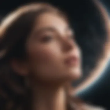 The Moon's Role in Emotional Response Artistic representation of the moon sign reflecting emotions