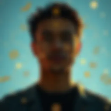 Illustration of personal identity influenced by astrology