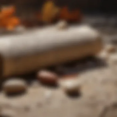 Historical Context of Personal Stones An ancient scroll depicting the historical significance of stones throughout cultures