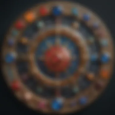 Zodiac Signs and Their Gemstone Alignments Zodiac signs illustrated with corresponding gemstones